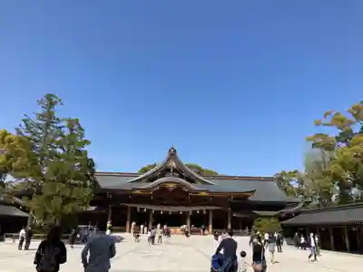 寒川神社の本殿・本堂