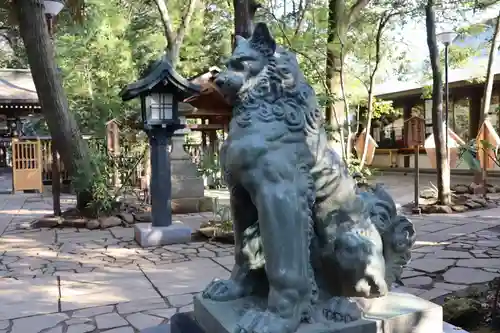 駒木諏訪神社の狛犬