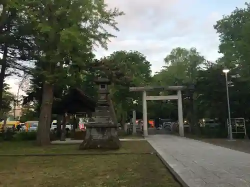 上川神社頓宮の鳥居