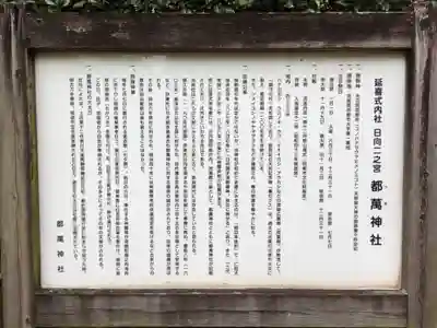 都萬神社の歴史
