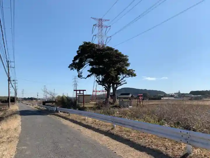 立石神社の周辺