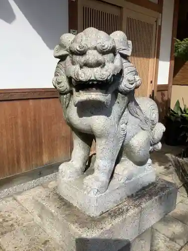 天寧寺の狛犬