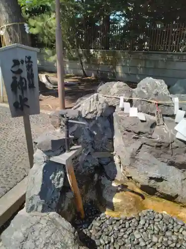 江別神社の手水