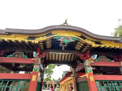 大杉神社の山門・神門