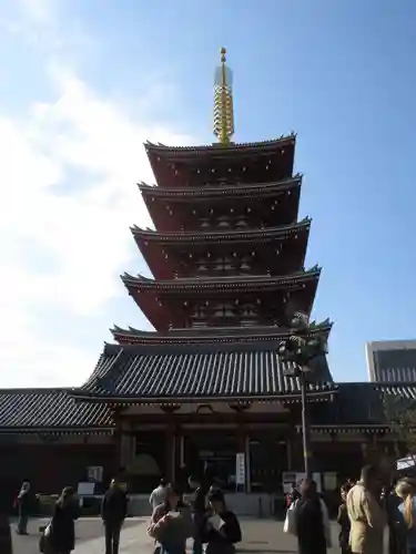 浅草寺の塔