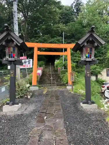 三戸大神宮の鳥居