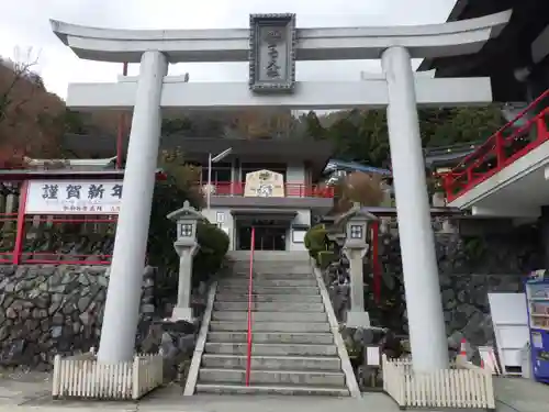 九頭竜大社の鳥居