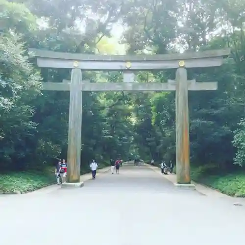 明治神宮の鳥居