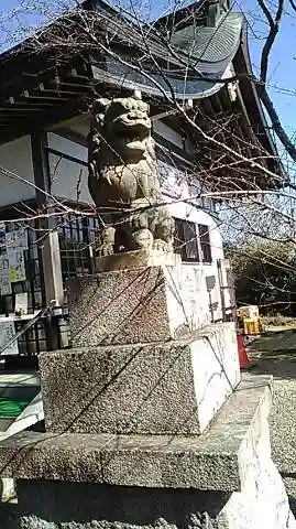 鶴峯八幡宮の狛犬