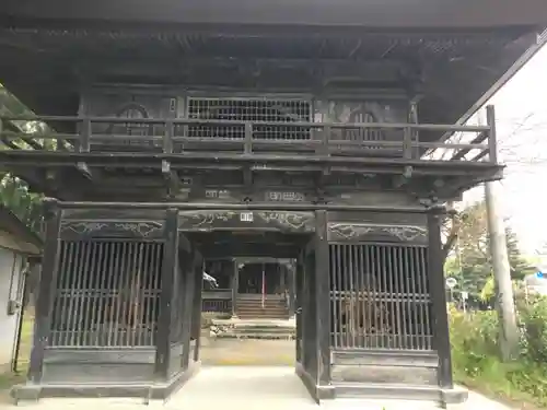 法養寺薬師堂の山門・神門
