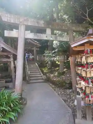 黒龍社（伊奈波神社境内社）の鳥居