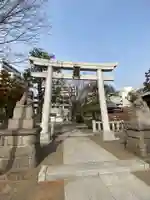 大棚・中川杉山神社の鳥居