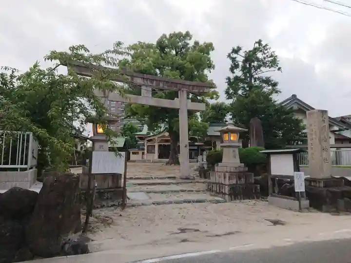 川嶋神社(川村町)の鳥居