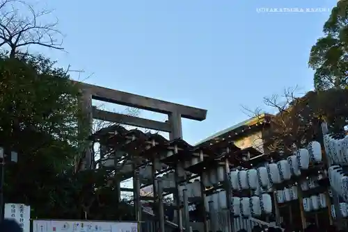 伊勢山皇大神宮の鳥居