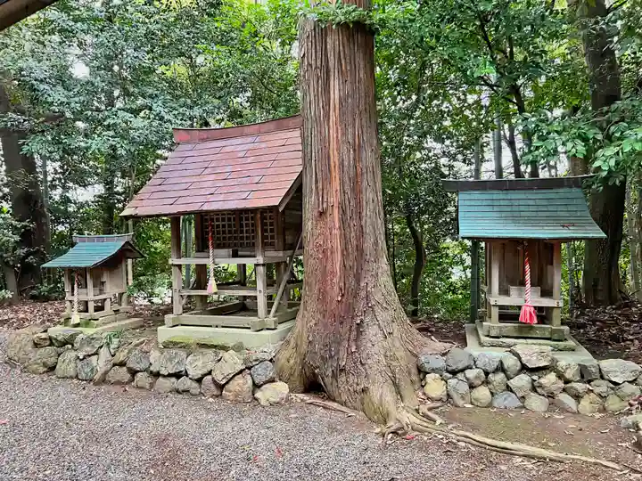 若狭姫神社の末社・摂社