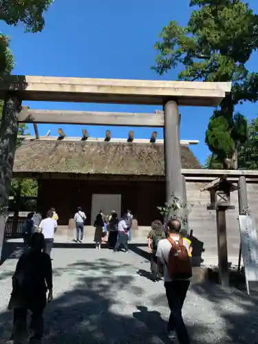 伊勢神宮外宮（豊受大神宮）の鳥居