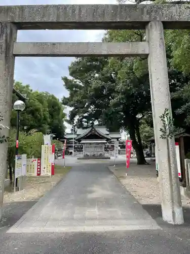 味鋺神社の鳥居