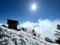 山家神社奥宮の本殿