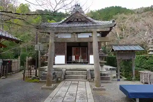 常寂光寺の鳥居