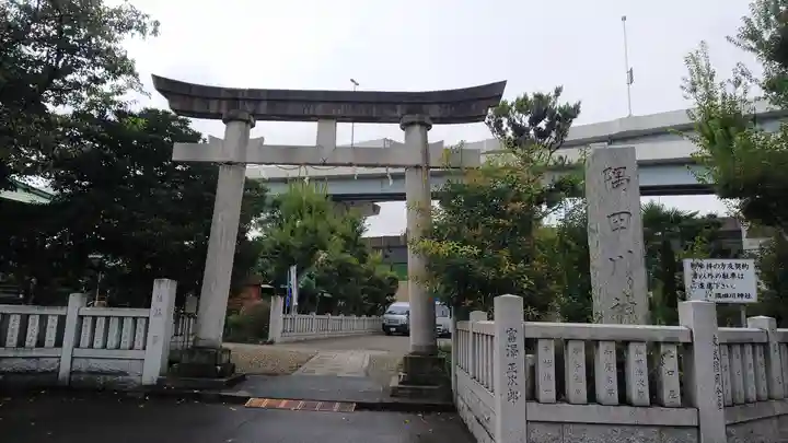 隅田川神社の鳥居