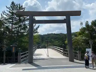 伊勢神宮内宮(皇大神宮)の鳥居
