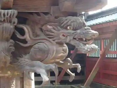 板倉雷電神社の芸術