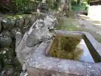 乙剱社の手水舎