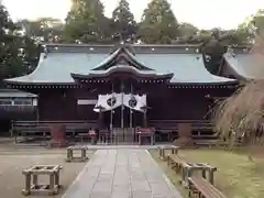 常陸第三宮　吉田神社の本殿