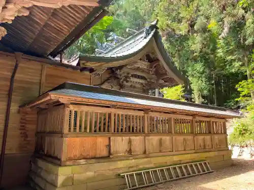 甲波宿禰神社の本殿