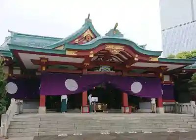日枝神社の本殿・本堂