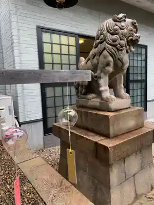 南宮宇佐八幡神社（脇浜神社）の狛犬