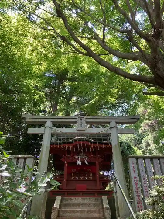 冨士浅間神社の鳥居