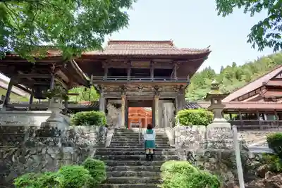 定光寺の山門・神門