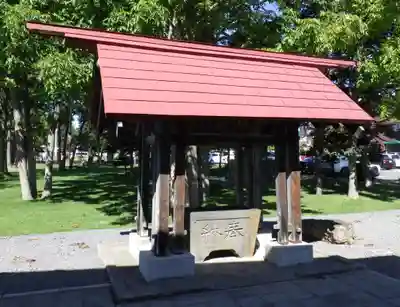 倶知安神社頓宮の手水舎