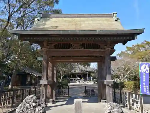 大御堂寺（野間大坊）の山門