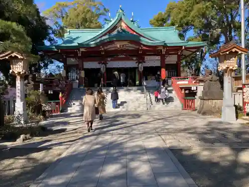 多摩川浅間神社の本殿・本堂