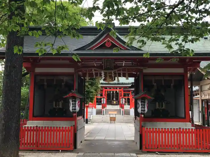 馬橋稲荷神社の山門・神門