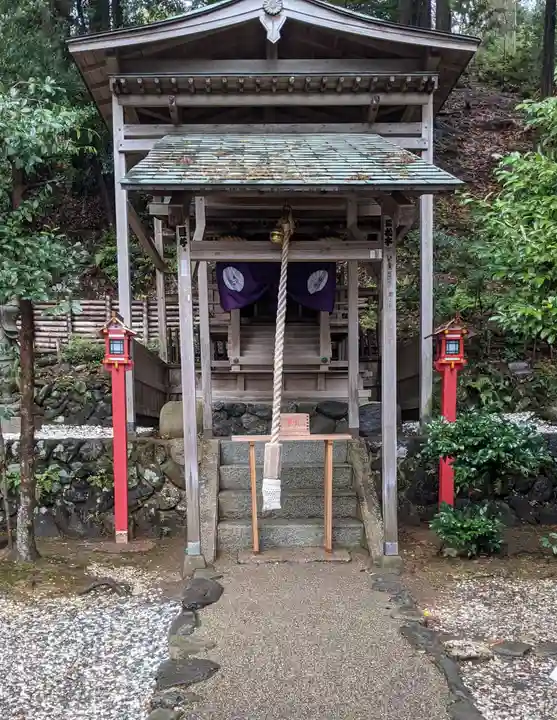 御髪神社の本殿・本堂