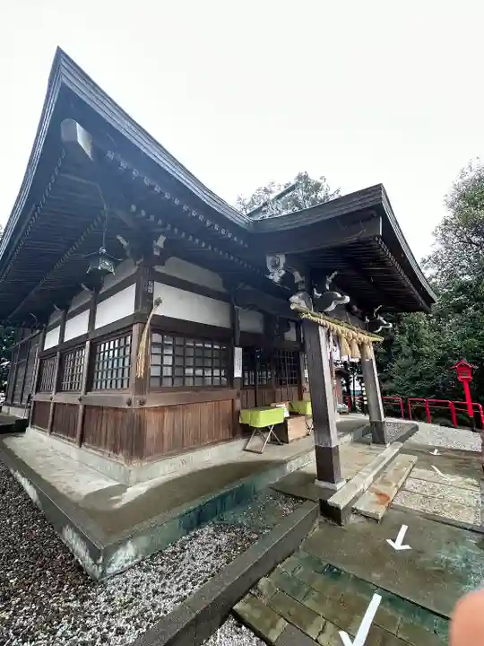 勝呂神社の本殿・本堂