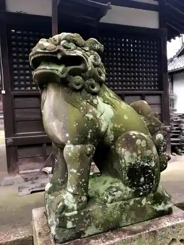 道明寺天満宮の狛犬