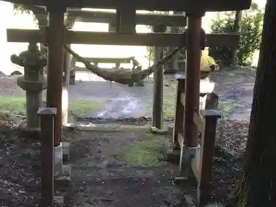 大宮温泉神社の鳥居