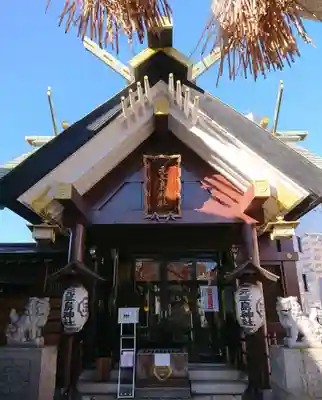 元三島神社の本殿・本堂