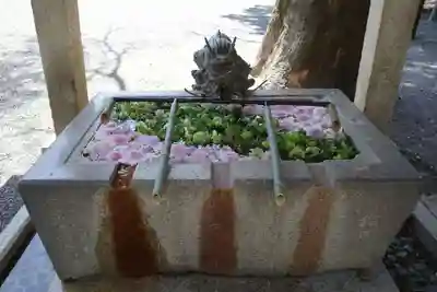 穂高神社本宮の手水舎