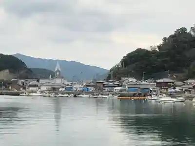 カトリック崎津教会の周辺