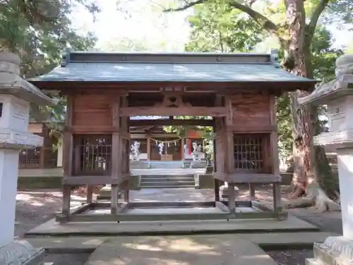 諏訪神社の山門・神門