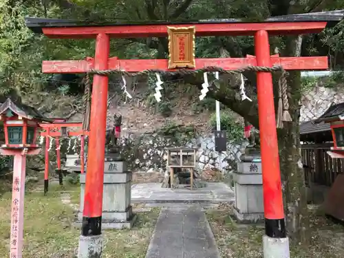 長等神社の鳥居