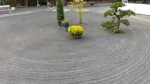 常陸第三宮　吉田神社の庭園