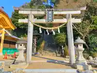 飛鳥坐神社の鳥居