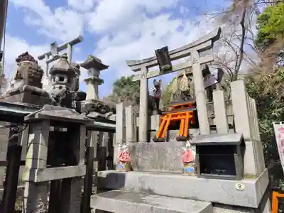 伏見稲荷大社三ノ峰(下之社神蹟・白菊大神)(京都府)