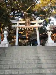 事任八幡宮の鳥居